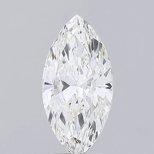 2.52ct Marquise Lab Grown Diamond (Colour F, Clarity VS2, IGI Certified)